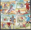 Solomon Islands 2012 - FOTBAL - 4 Colite - MNH, Nestampilat