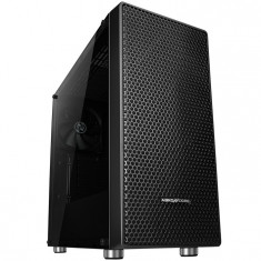 Carcasa ABKONCORE Cronos 650 Black, ATX Mid Tower, panou transparent, fara sursa foto