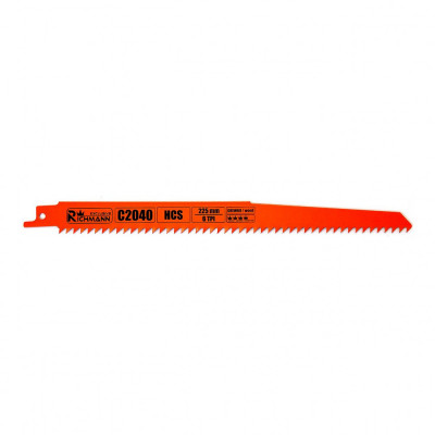 Panza, lama, fierastrau tip sabie, pentru lemn, HCS, 6 TPI, set 5 buc, 225 mm, Richmann Exclusive foto