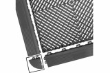 Colt Pardoseala Modulara Ventilata pentru Garaj Depozit Gri Inchis Performance AutoTuning