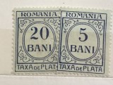 Timbre Roamnia Txa de Plata 5, 20 bani