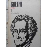 OPERE VOL.1 POEZIA-JOHANN WOLFGANG GOETHE-121106