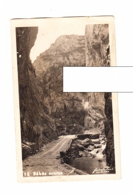 CP Cheile Bicazului, ocupatia maghiara, circulata 1941, stare buna foto