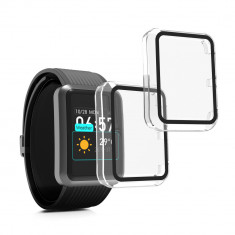 Set 2 Huse pentru Huawei Watch D, Kwmobile, Transparent, Plastic, 57778.02