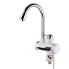 Robinet electric incalzire apa instantanee 3000W, display LCD, montare chiuveta, metalic
