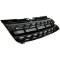 Grila radiator Land Rover Range Rover Evoque, 03.2011- Model Dynamic, parte montare centrala, neagra, 43Y105-2, Aftermarket