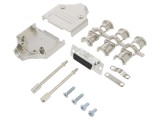 Conector D-Sub 15 pini mamă pentru cablu gold flash