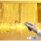 Коледна инсталация, Тип завеса, 3m x 3m, 300 LED, IP44, Бяла, USB и дистанционно с 8 функции, RIF REFCO &reg;