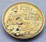 419. Moneda Guernsey 5 pounds 2020 (75th Anniversary-V.E. Day)