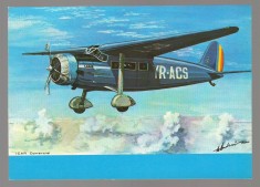 CPIB 23888 CARTE POSTALA - ICAR COMERCIAL, AVION, NECIRCULATA, 1982