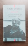 EUGENE IONESCU - Teatru IX: Exerciții de conversație / Jocul de-a măcelul