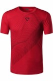 Cumpara ieftin Tricou Sport Baieti Quick Dry, Maneci Scurte, Ideal pentru Golf, Tenis, Fitness, Alergare, Rosu, L (US) Rosu 97 CM