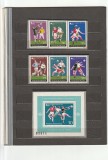 ROMANIA 1974 LP 851 LP 852 CAMPIONATUL MONDIAL DE FOTBAL SERIE+COLITA MNH NESTAMPILATE