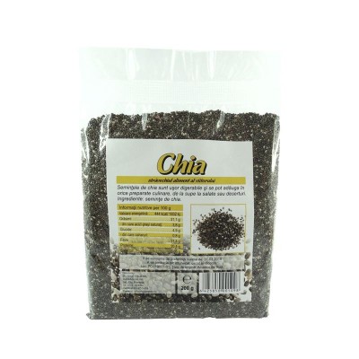 Seminte de Chia Raw 200 grame Deco Italia foto