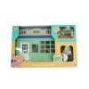 Casa de papusi Flippy, florarie cu mobilier si figurine incluse, jucarie creativa pentru copii