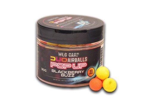 Pop Up Wlc Blackberry Buzz Fructe de padure &amp; Piper Negru portocaliu &amp; galben 11 MM