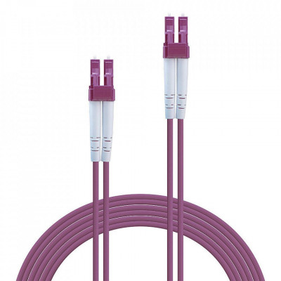 Cablu Fibra Optica Lindy LC/LC OM4, 3m foto