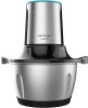 Tocator Cecotec ChopBeat 1500 TitanBlack, 600W, 1.5L, Inox, 2 Viteze, Lame Titan