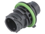 Conector circular 2.5mm tată 2 pini