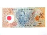 Rara! Brazilia 10 Reais 2000 bancnota comemorativa la cel mai mic pret,vedeti imaginile