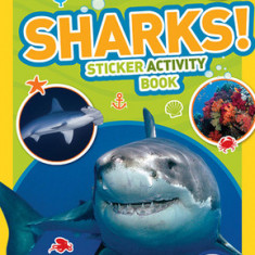 Sharks Sticker Activity Book [With Sticker(s)]