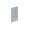 Placa Perforata Lemn DSH 80x200x2mm Otel Zincat | Conector Metalic Plat Semiprofesional