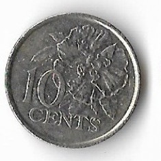Moneda 10 cents 2016 - Trinidad Tobago