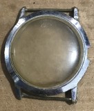 CSM3 Donator Carcasa Ceas Vintage Cu Geam Plexiglas Incomplet Defect Fara Capac Spate Pentru Piese Schimb Restaurare Ceasornicar