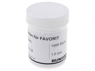 Nit Tubular pentru Plăci PCB 1.5mm - Pachet 1000 Bucăți foto