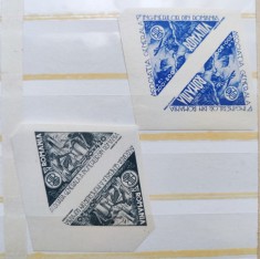 1945 - A.G.I.R. Posta Aeriana - pereche MNH** - LP 182 AGIR nestampilat