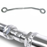 Bara de rigidizare frontala din aluminiu, 3 piese, lustruita, potrivita pentru BMW Seria 3 E36 316i 318i M40 -94 Performance AutoTuning