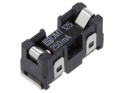 Siguranţă &amp;icirc;nt&amp;acirc;rziere 250mA 125V SMD foto