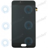 Capac frontal modul display Meizu M5 + LCD + digitizer negru