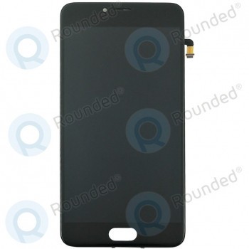 Capac frontal modul display Meizu M5 + LCD + digitizer negru foto