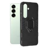 Husa Samsung Galaxy S25 Plus Techsuit Silicone Shield, negru