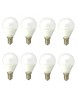 Set 8 Becuri Led E14 Lumina calda 4W DLF 3041, Calda (2000 - 3499 K)