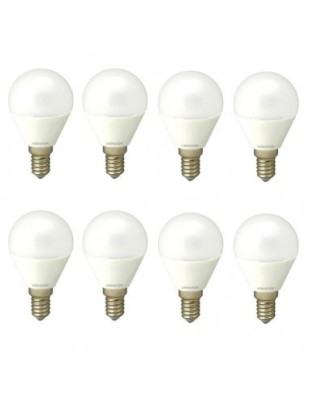 Set 8 Becuri Led E14 Lumina calda 4W DLF 3041 foto