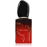 Armani S&igrave; Passione Intense Eau de Parfum reincarcabil pentru femei 30 ml
