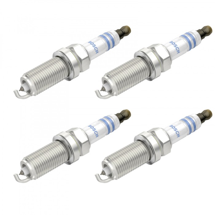 Set 4 buji scanteie Bosch pentru Mitsubishi ASX, Colt VI, Lancer VIII, Mirage VI