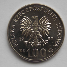 100 ZLOTY 1987 POLONIA-COMEMORATIVA