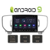Navigatie dedicata Kia Sportage 2016-2018 Android 9, GPS, Bluetooth
