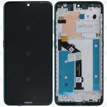 Nokia 7.2 (TA-1181 TA-1196) Unitate de afișare completă cian verde 5079AA000077 foto