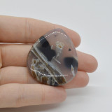 Cabochon agat turkish 43x36x5mm c13