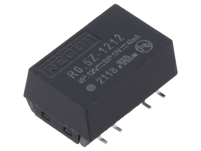 Convertor DC/DC 12V 0.5W 42mA