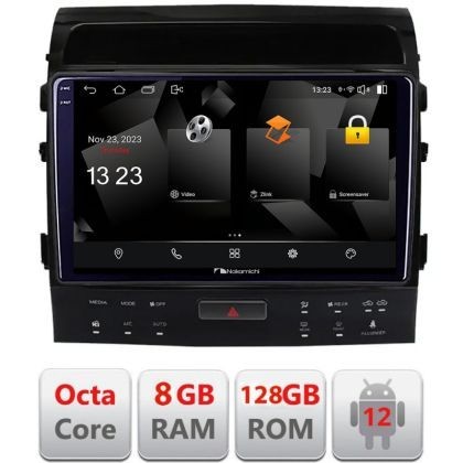 Navigatie Toyota Landcruiser 200 V8 2007-2015 cu navi si 360 Android radio gps internet octa core 8+128 carplay android auto CarStore Technology