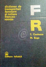 Dictionar de transporturi feoviare si rutiere francez-roman foto