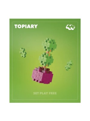 Set constructie Plus-Plus, PLANTE - Topiary foto