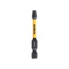 Set 5 biti pentru insurubare de impact, DeWalt Flextorq DT7396T-QZ, profil Torx, T25, 57 mm