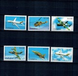 Zimbabwe 2001 - Avioane, aviație, serie neuzata