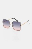 Answear Lab ochelari de soare femei, culoarea albastru marin